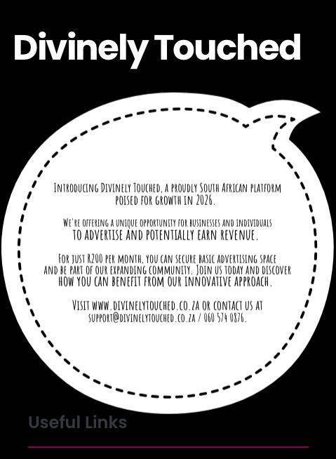 Strategic Partnership Opportunity with Divinely Touched South Africa